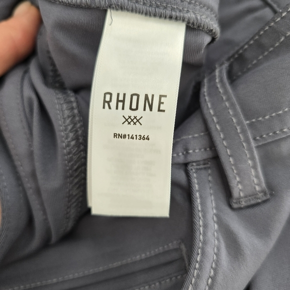 Rhone commuter pant slim blue grey size 34 - Picture 6 of 10